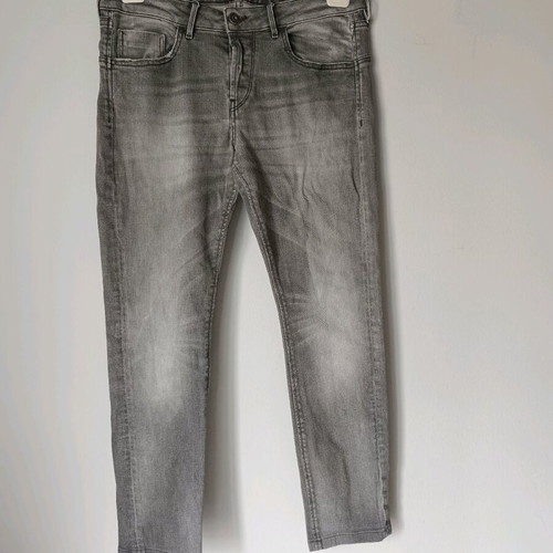 Staff jeans & co gray men's jeans used with faded pockets, waist 40cm