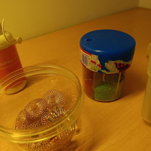Craft supplies pack new with decorative and packaging materials