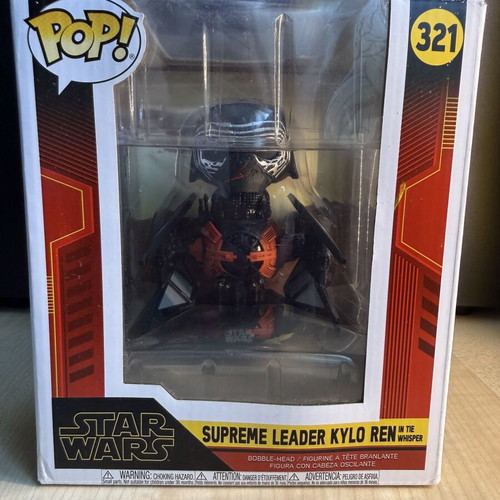 Funko Pop Supreme Leader Kylo Ren in the Whisper 321 used