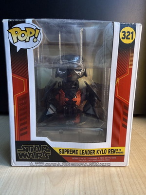 Funko Pop Supreme Leader Kylo Ren in the Whisper 321 used