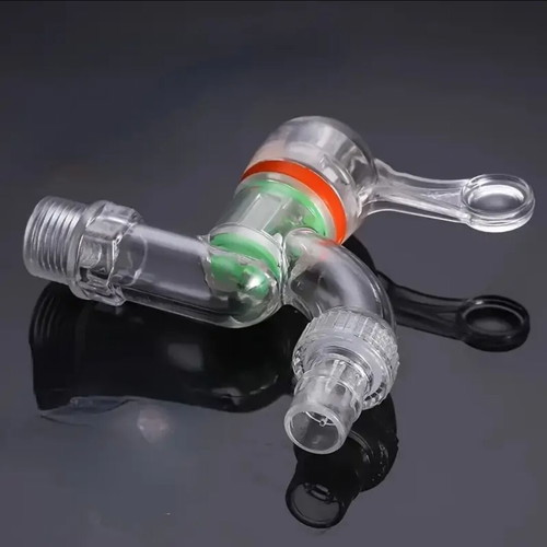Plastic taps with removable nozzle, new, durable
