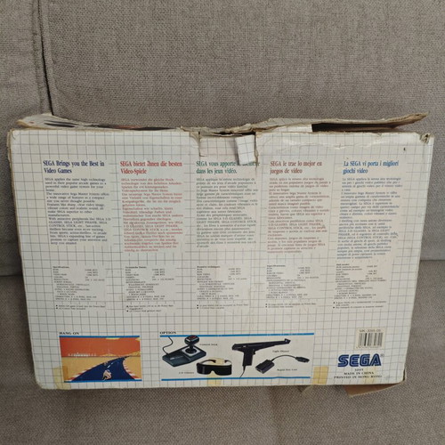 Sega Master System boxed console used, rare edition