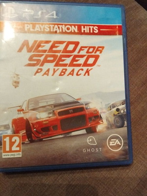 Need for Speed Payback PlayStation 4 game like new