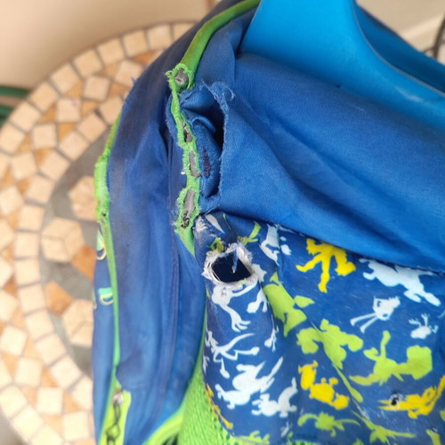 Ben Ten school backpack with multiple compartments