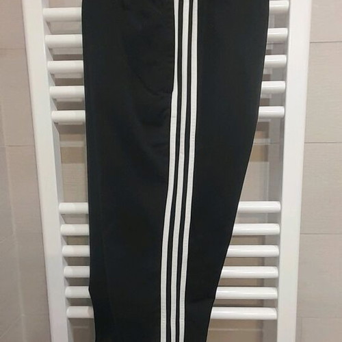 Adidas women's tracksuit new, black with white stripes, size M