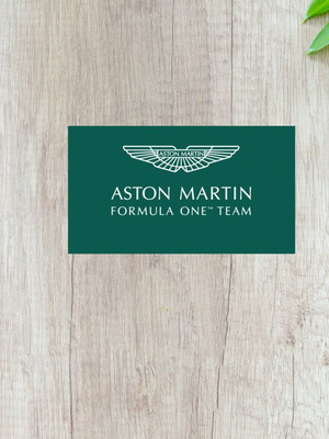 Αυτοκόλλητο Aston Martin Formula 1 καινούργιο, γυαλιστερό