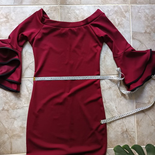 Formal dress, red, size M / 38 / 10, elastic