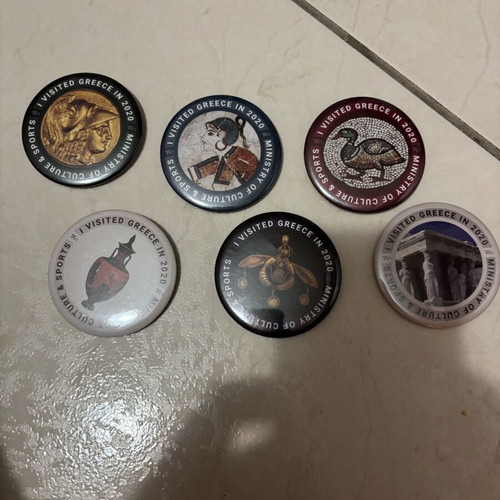 Collectible pins like new 2020 multicolored