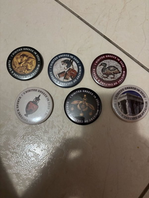 Collectible pins like new 2020 multicolored
