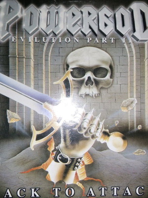 Powergod Evilution Part II Back To Attack CD used, metal