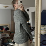 Πουλόβερ H&M γκρι oversize μέγεθος S-M σαν καινούργιο