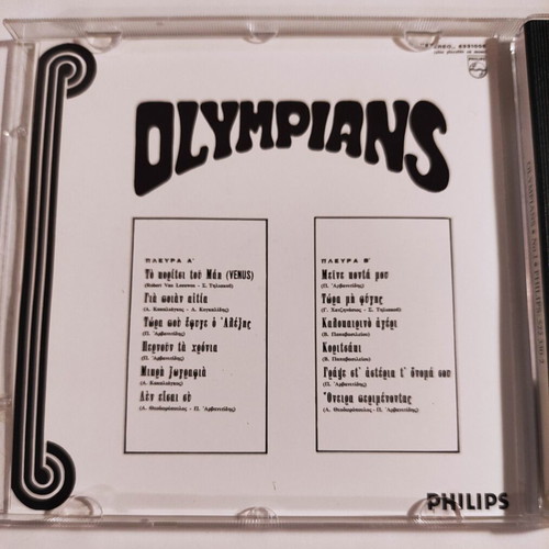 Olympians CD like new, pop genre