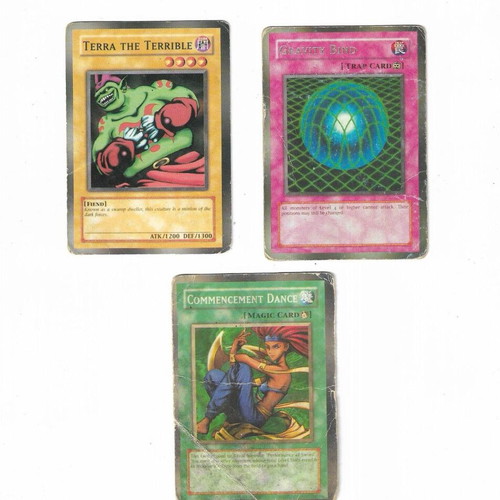 Yu Gi Oh! card pack of 21 used, some with wear