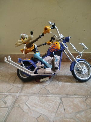 Wile Willy Coyote Looney Tunes Fast & Funny φιγούρα μεταχειρισμένη με μοτο Harley De Agostini