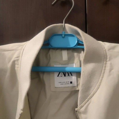 Zara men's jacket used, beige, size S