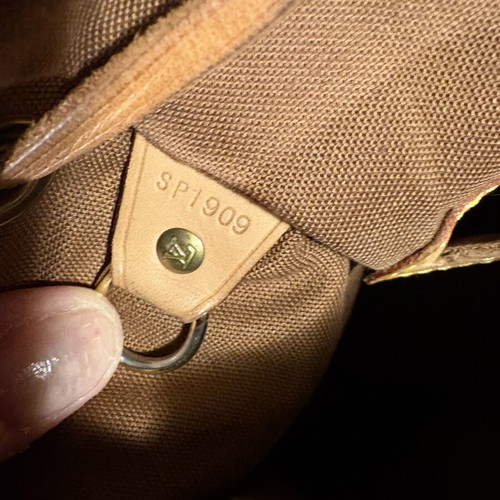 Louis Vuitton Montsouris MM backpack, vintage, medium size, brown