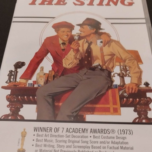 The Sting DVD used, drama, comedy, action