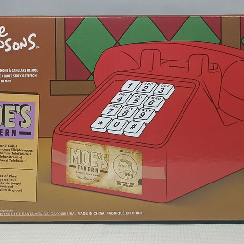 The Simpsons Moe's Tavern Prank Phone replica new