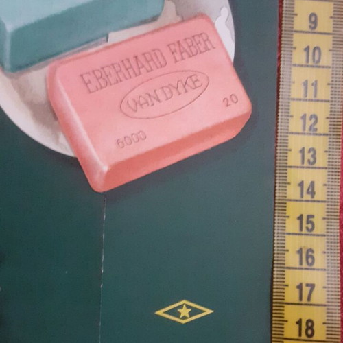 Van Dyke eraser brochure by Eberhard Faber like new