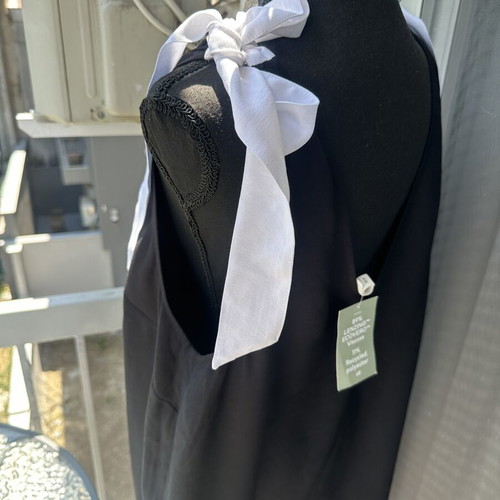 Zara dress new, size L 40 12, black and white
