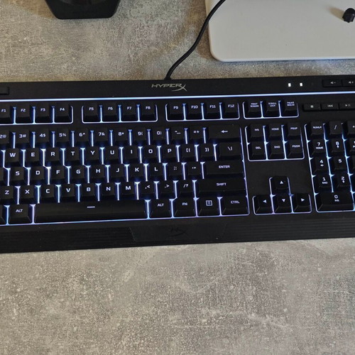 HyperX Alloy Core RGB gaming keyboard like new