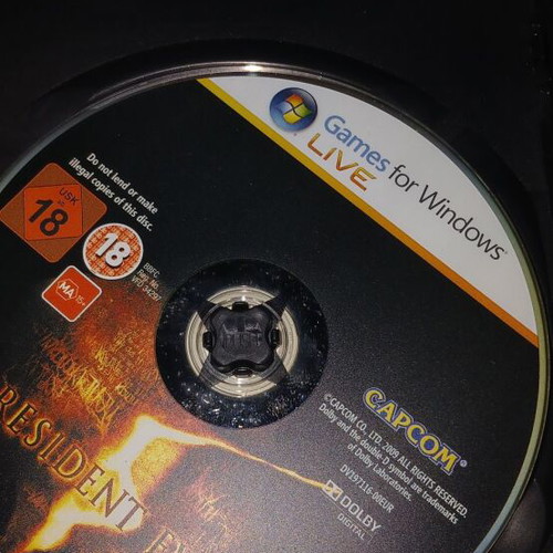 Resident Evil 5 PC used without manual