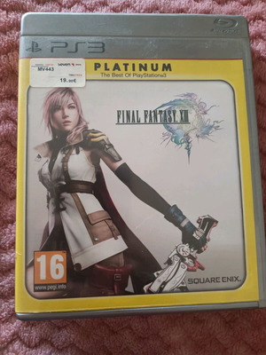 Final Fantasy XIII PS3 Platinum like new with box and manual