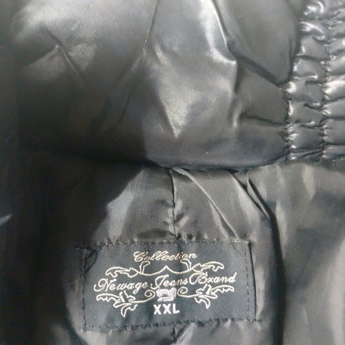 New Age black puffer jacket like new