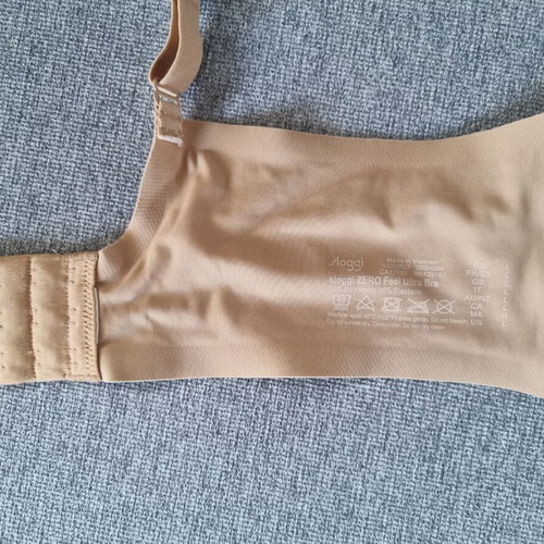 Sloggi Zero Feel Ultra Bra size L like new, beige