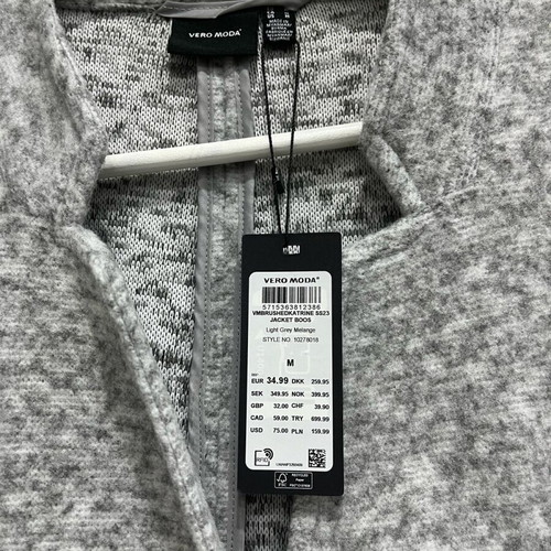 Women's cardigan new, gray, size M