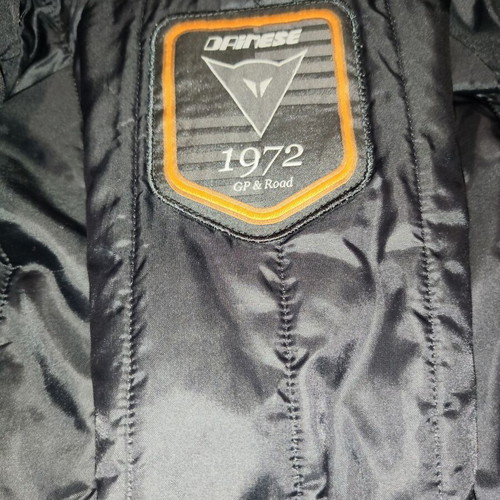 Dainese motorcycle leather jacket size 46 with protectors