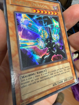 Κάρτα Yu-Gi-Oh Barrel Dragon MRD-E126 Holo Ultra Rare σε άριστη κατάσταση