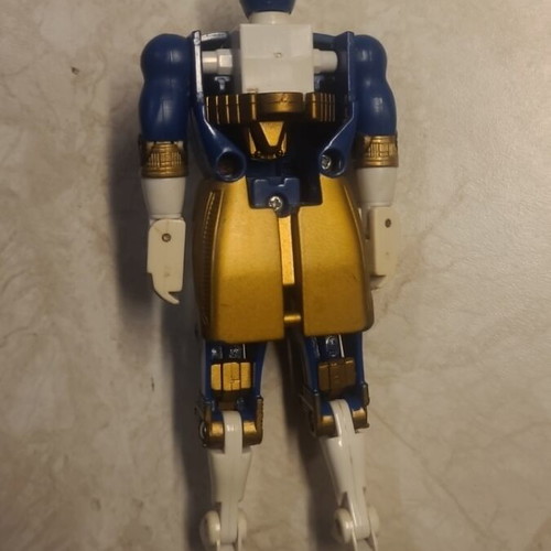 Power Ranger Zeo blue action figure used, Bandai