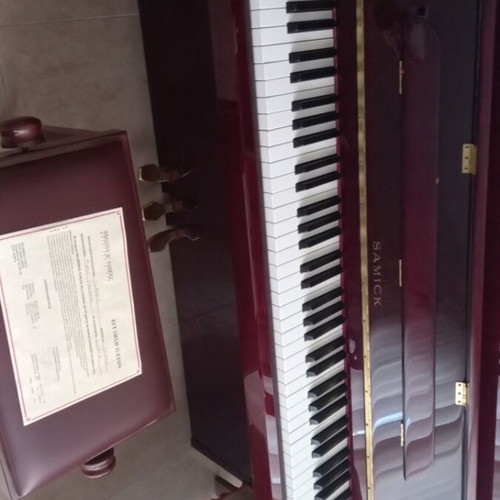 Philippos Nakas piano mahogany glossy with stool