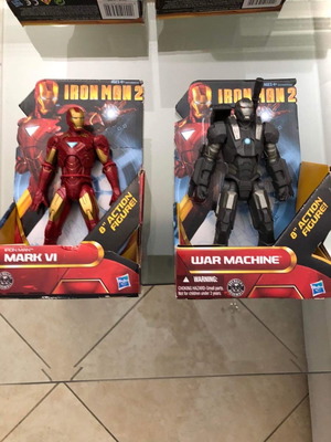 Iron Man 2 Iron Man και War Machine φιγούρες 8 ιντσών σετ 2 καινούργιες
