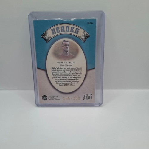 Futera Vintage Football 2024 Gareth Bale Wales Heroes like new
