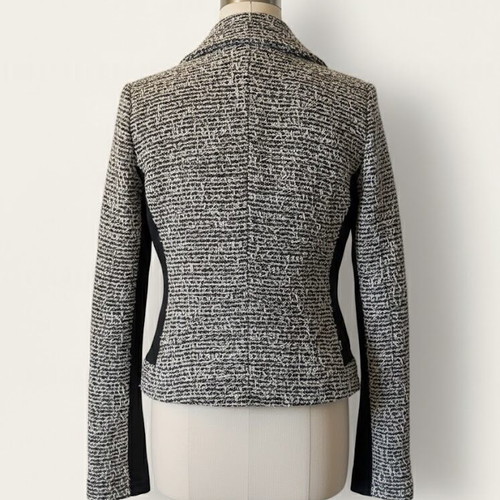 Top Secret women's black and white textured jacket like new XS–S
