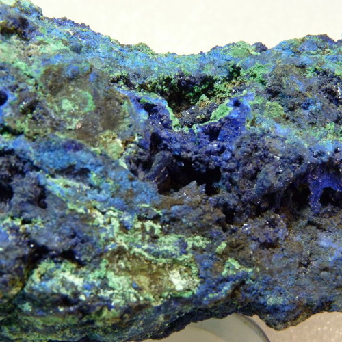 Azurite Malachite mineral from Lavrio 720g 14x6.5x6 cm new