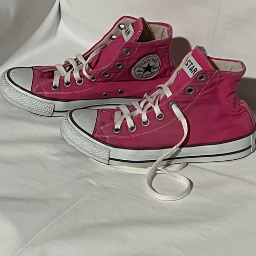 All Star Converse boots used size 37 pink sneakers