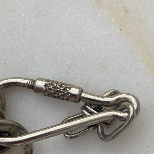 Keys used, pack of 13 with 2 keychains, 1980s