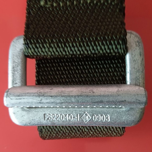 Parachute strap belt