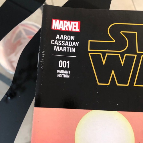 Star Wars 1 Cassaday Variant Cover Luke new Marvel Comics 2015