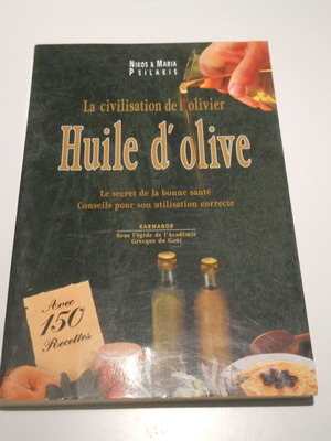 Huile d Olive Avec 150 Recettes cookery book like new