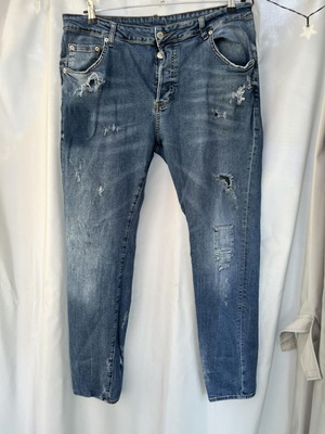 Dsquared2 jeans used, size XL with slight stretch