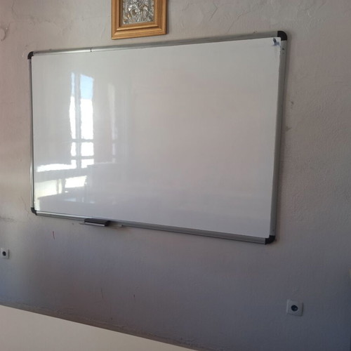 Whiteboard used, 130 x 110 cm