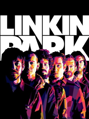 Linkin Park poster like new