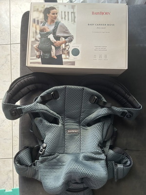 Μάρσιπος BabyBjörn Baby Carrier Move Air Mesh Sage Green σαν καινούργιο