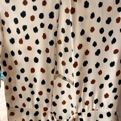 H&M long dress like new, beige multicolor, size S