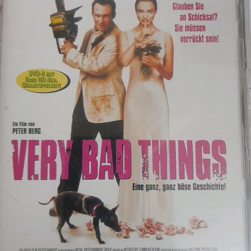 Very Bad Things DVD used with English and German subtitles