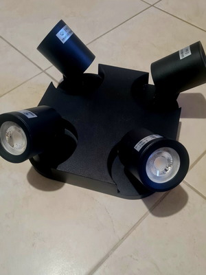 Ceiling light like new, slightly used, no damage